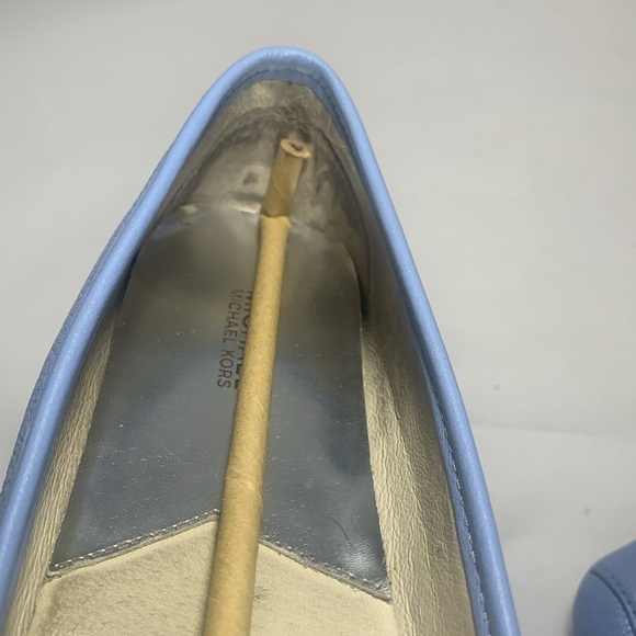 MICHAEL KORS Fulton Moccasin 40S5FUR1L in LT SKY, Leather in 8.5M - Picture 10 of 14